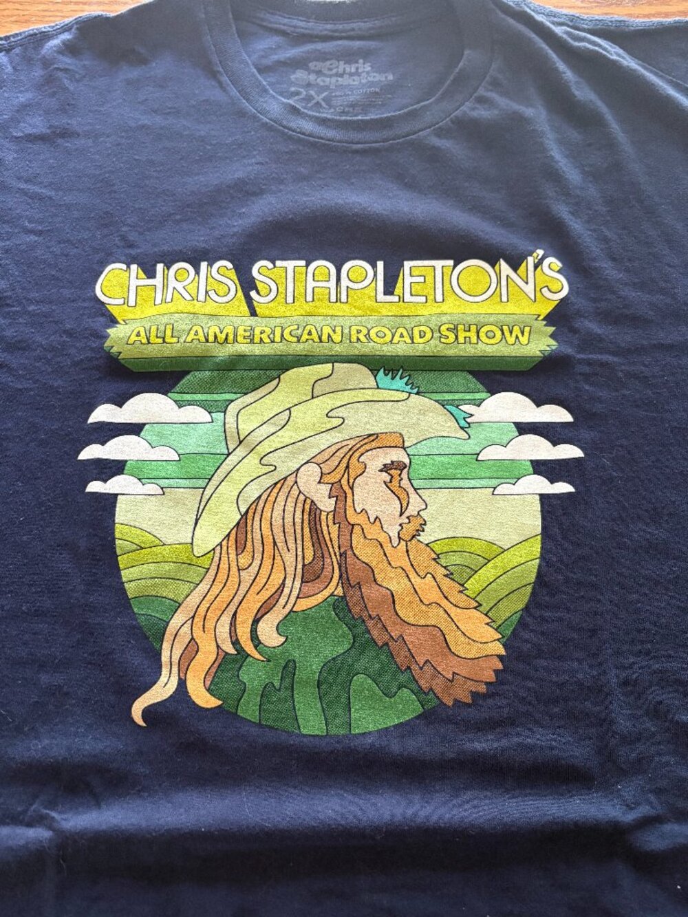 Chris Stapleton All American Roadshow Tour T-shirt 2023